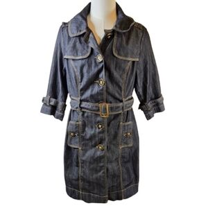 Venezia Denim Trench Coat
